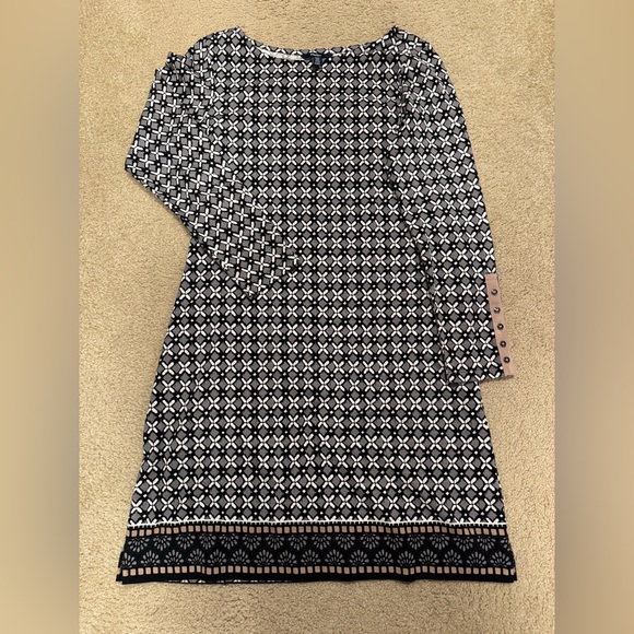 Hatley Black and White Patterned Dress - Picture 1 of 1